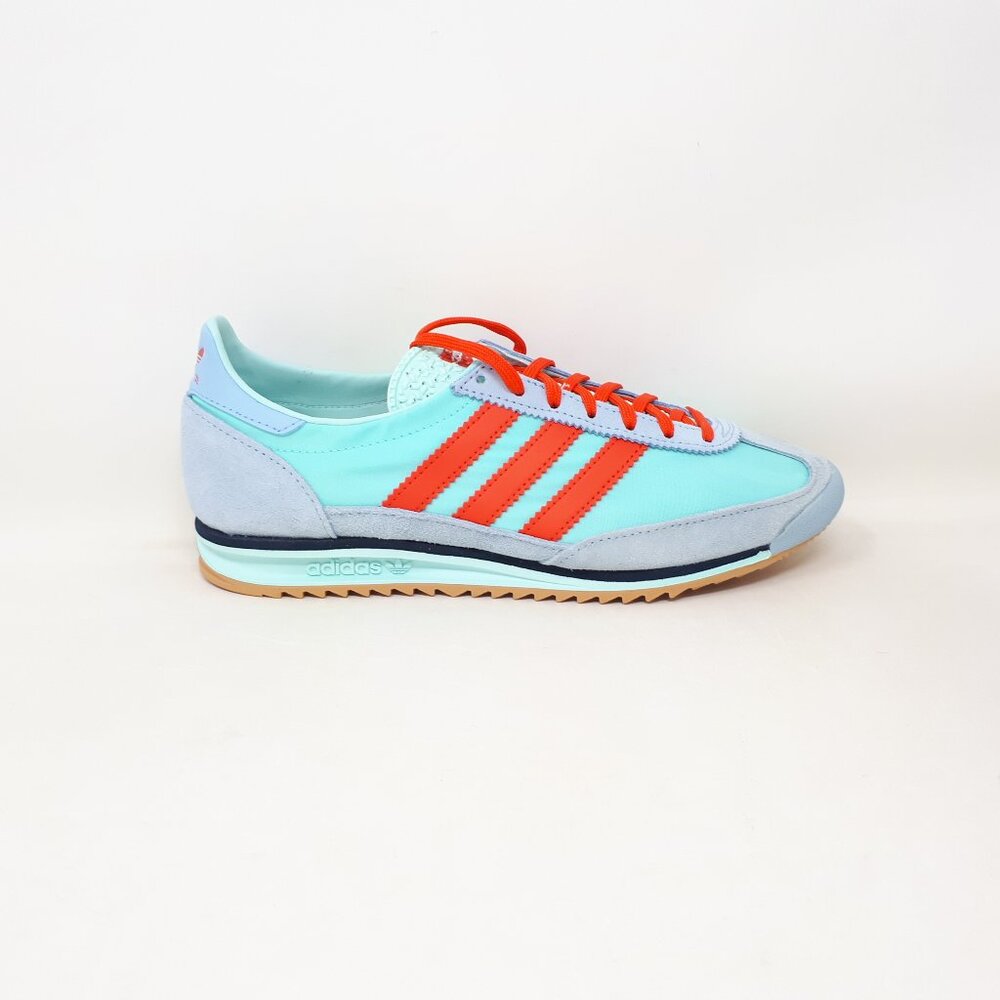 Adidas SL72 Originals Semi Flash Aqua JH7397 Casual Shoe Sneaker Womens Size NEW